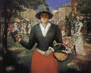 Kasimir Malevich flower girl USA oil painting reproduction